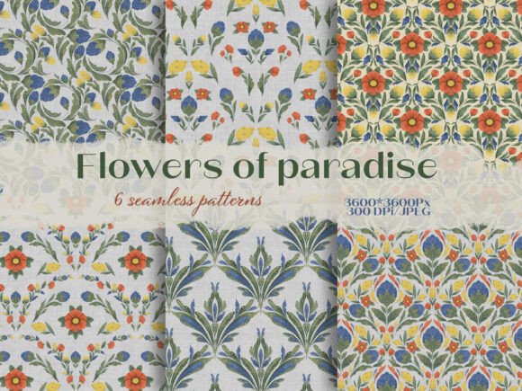 Download Flowers of Paradise Collection Printing - Print Collection