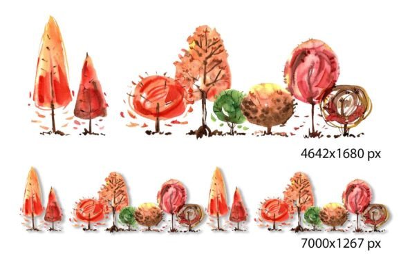 Download Horizontal Seamless Autumn Border - Autumn Collection