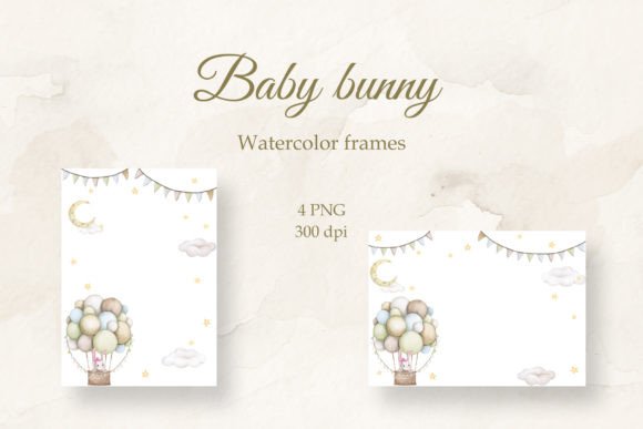 Download Cute Bunny. Frame for Baby Girl. PNG. - Baby girl Collection