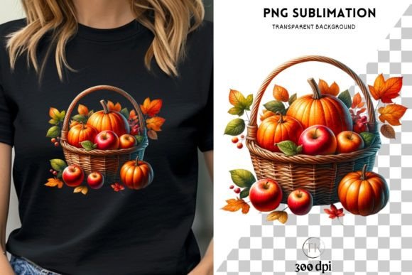 Download Autumn Basket Digital Crafting File - Autumn Collection